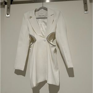 Meshki Shyann Diamante Cut Out Blazer Dress